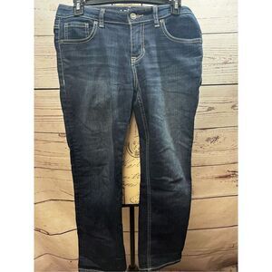 Apt 9 size 4 Capri jeans with‎ sparkly jeweled butt- 3015